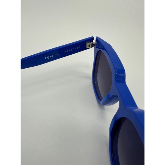 Saint Owen Sunglasses Unisex Blue - Picture 3 of 5